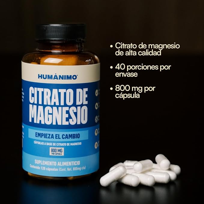 Foto 7 pulgar | Citrato de Magnesio Humánimo 100% Vegano