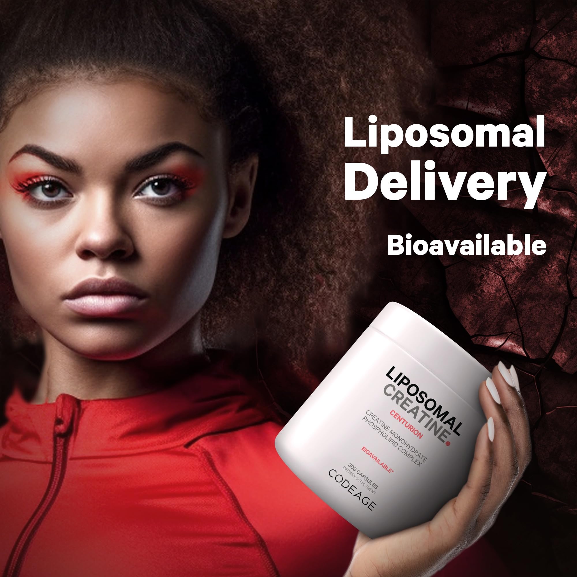 Foto 7 | Suplemento De Monohidrato De Creatina Liposomal Codeage 300 Cápsulas - Venta Internacional.