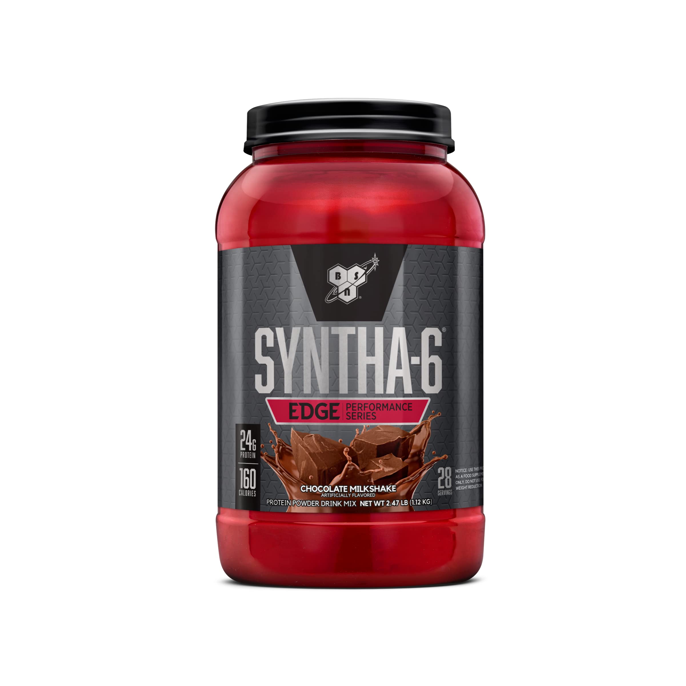 Foto 2 pulgar | Proteína En Polvo Bsn Syntha-6 Edge Chocolate 24 G 28 Porciones - Venta Internacional.