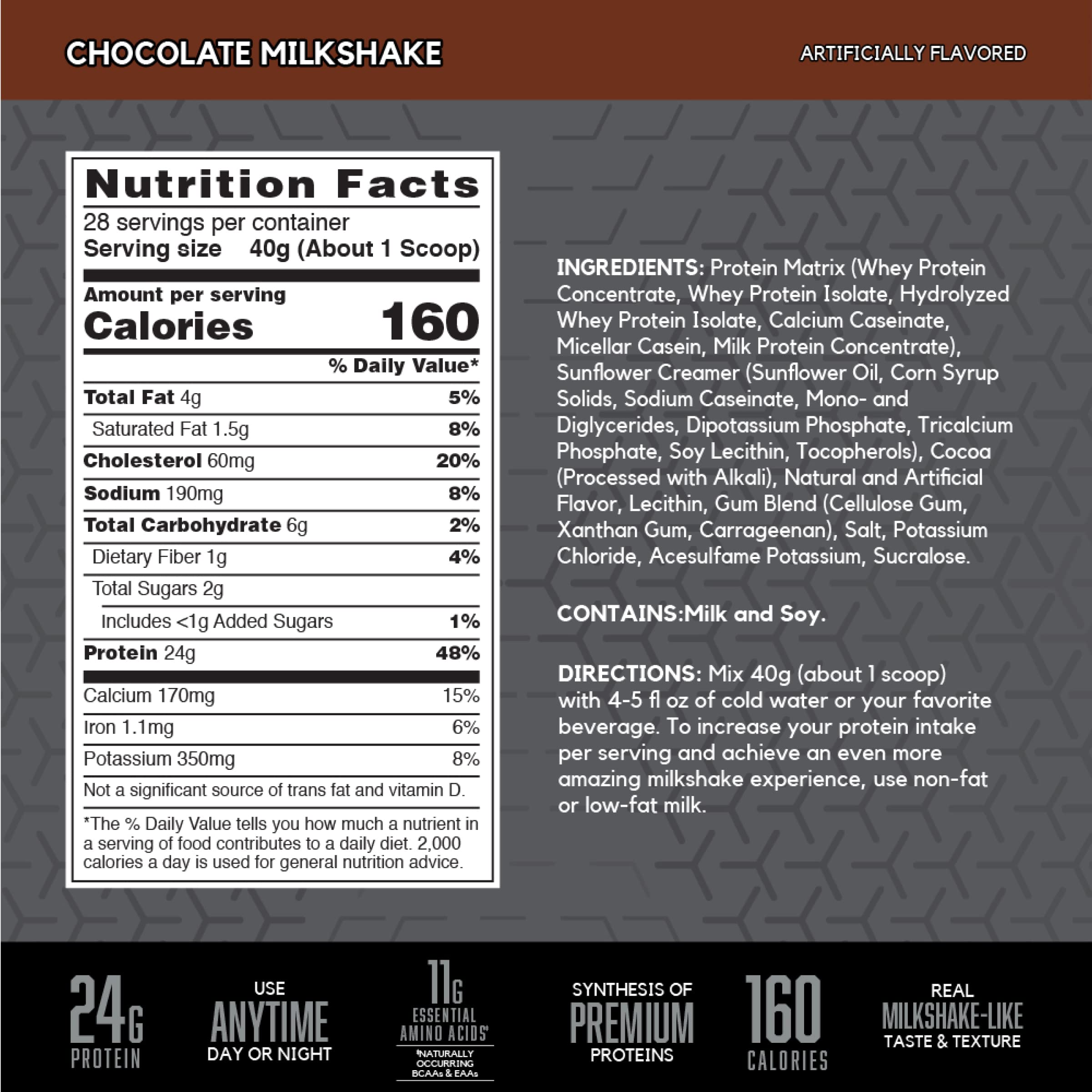 Foto 3 pulgar | Proteína En Polvo Bsn Syntha-6 Edge Chocolate 24 G 28 Porciones - Venta Internacional.