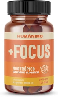 Foto 1 | Suplementi +Focus Nootrópico Humánimo 60 Capsulas