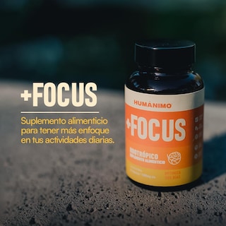 Foto 4 | Suplementi +Focus Nootrópico Humánimo 60 Capsulas