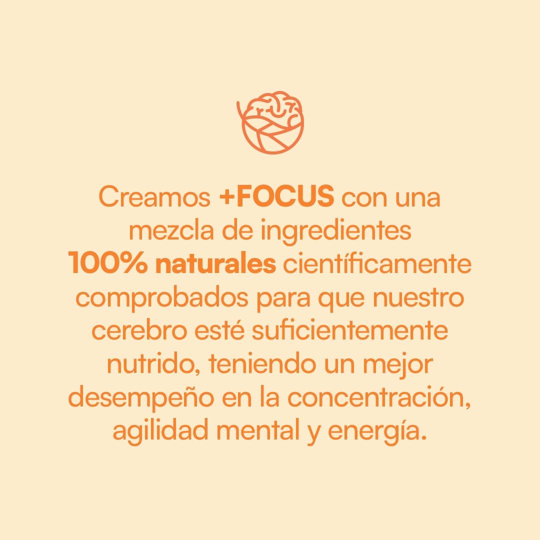Foto 7 | Suplementi +Focus Nootrópico Humánimo 60 Capsulas