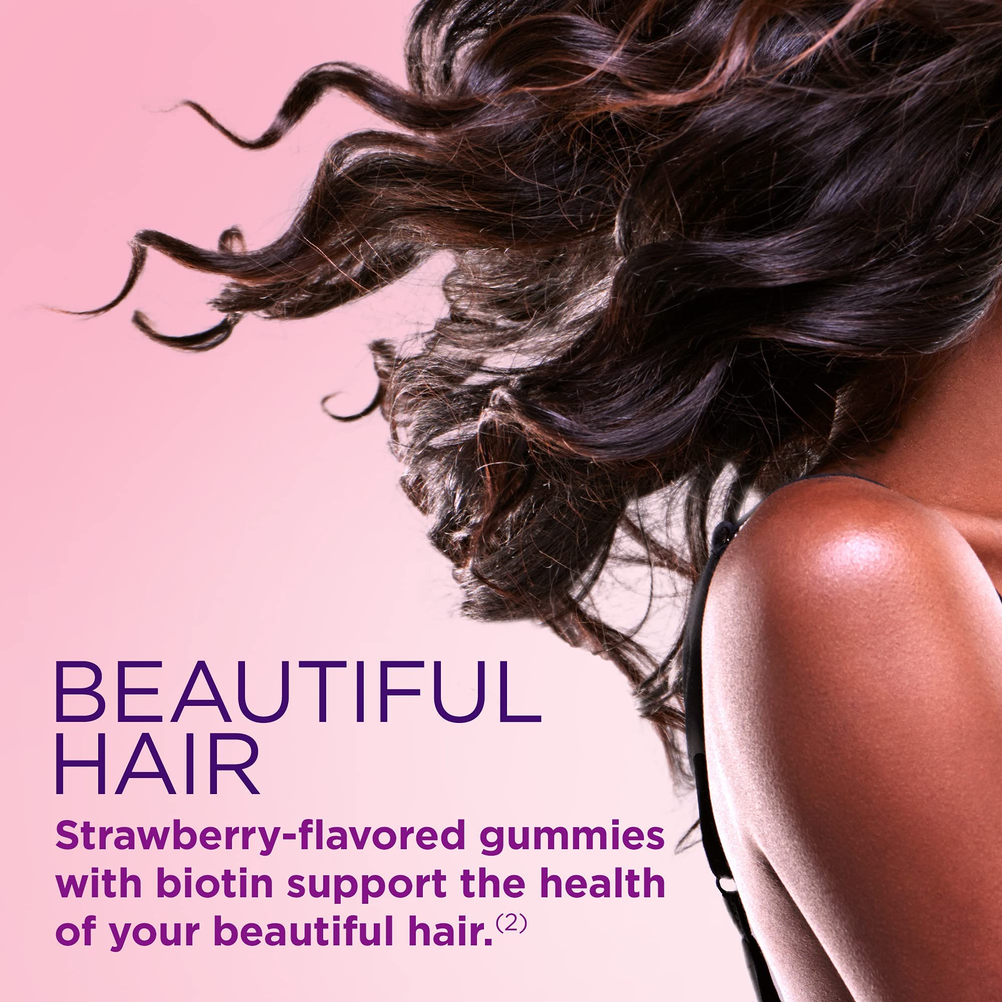 Foto 4 pulgar | Gomitas De Biotina Supplement Nature's Bounty Para Cabello, Piel Y Uñas, 80 Unidades - Venta Internacional.