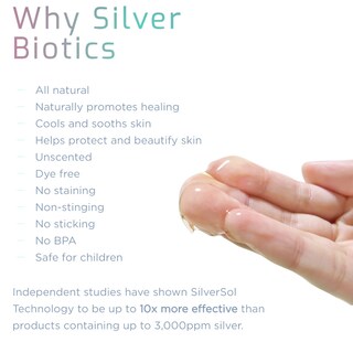 Foto 4 | Gel American Biotech Labs Silver Biotics Coloidal Nano Silversol Ago₂ 20 Ppm 120 Ml - Venta Internacional.