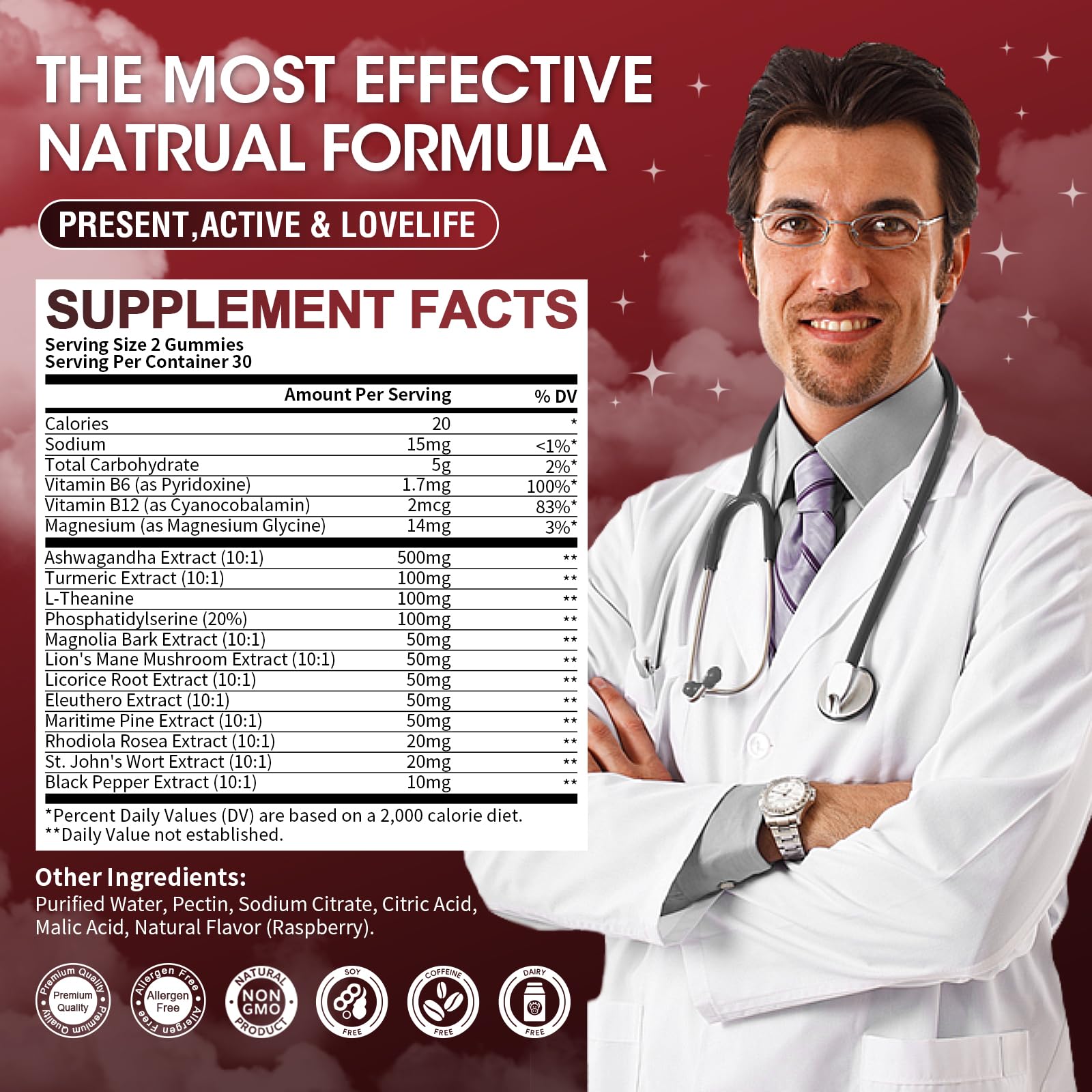 Foto 7 pulgar | Suplementos Greenpeople Cortisol Reducer Women 60 Gomitas - Venta Internacional.