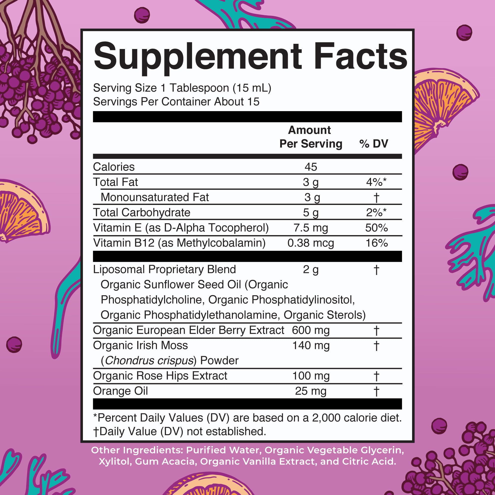 Foto 6 pulgar | Suplemento Liposomal Maryruth Organics Sea Moss + Immune & Energy - Venta Internacional.