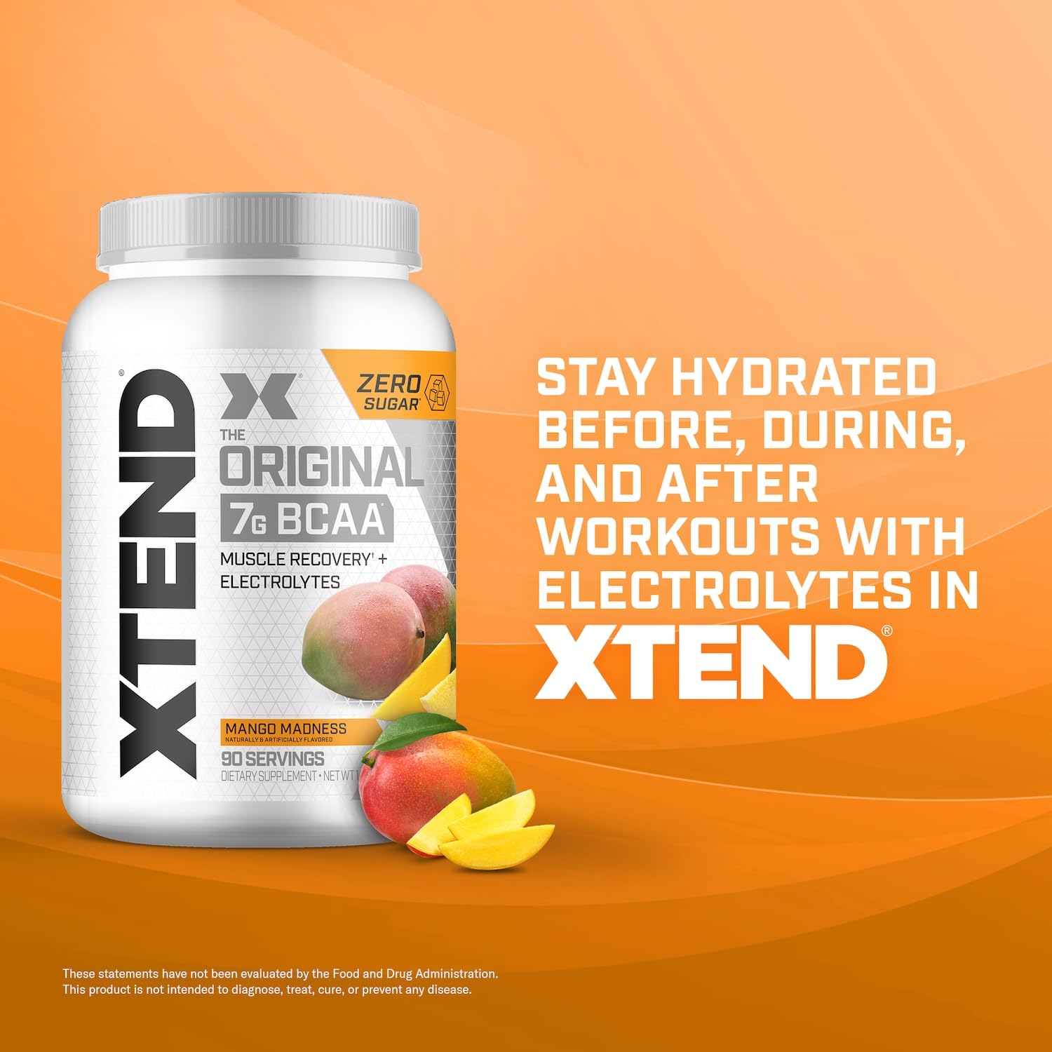 Foto 5 | Bcaa En Polvo Xtend Original Mango Madness 90 Porciones - Venta Internacional.