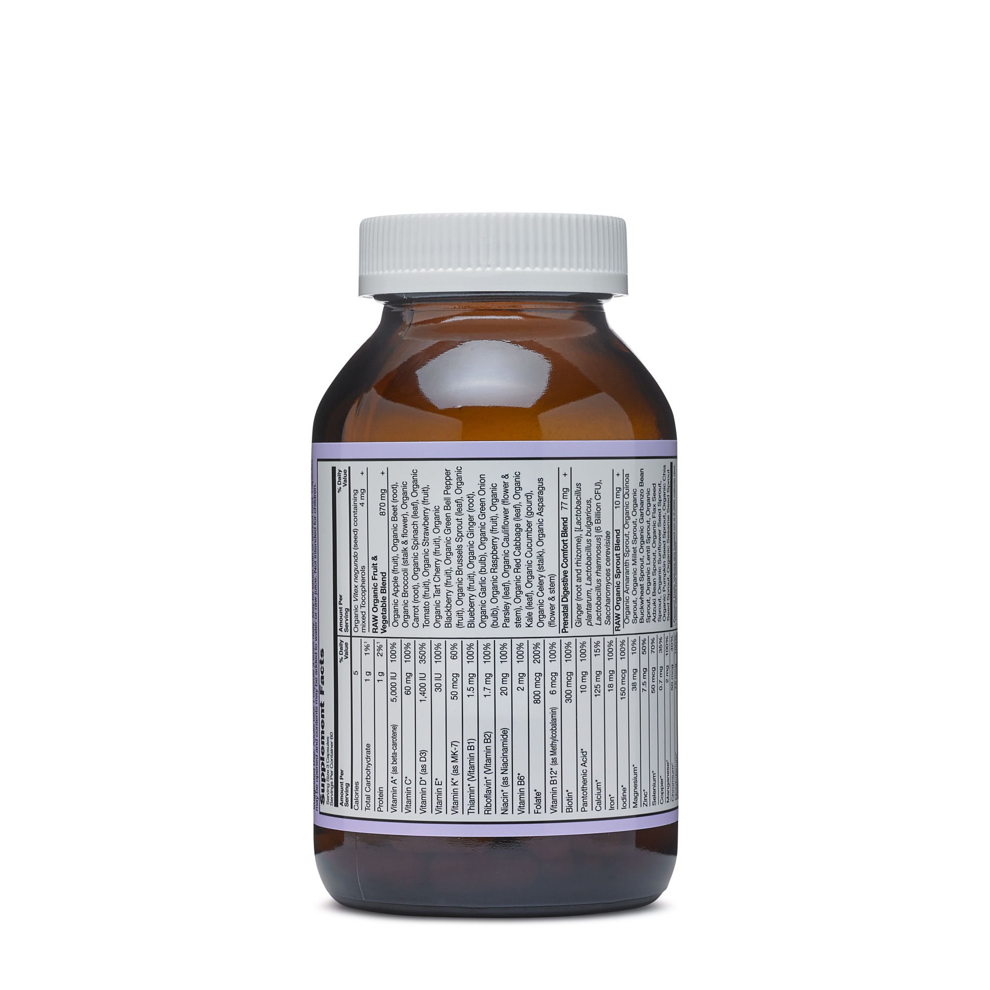Foto 4 pulgar | Suplemento Garden Of Life Vitamin Code Raw Prenatal 180 Cápsulas - Venta Internacional.