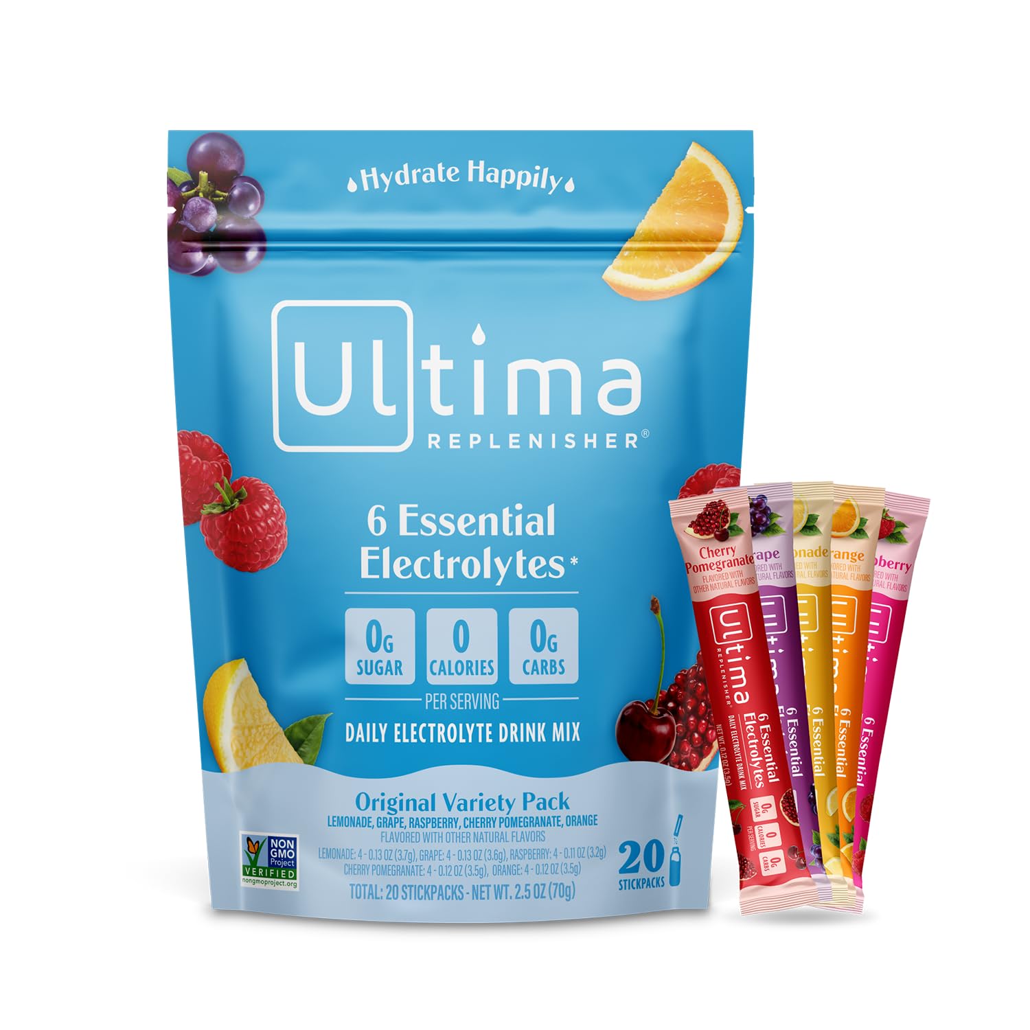 Foto 1 | Mezcla De Bebidas Electrolíticas Ultima Replenisher, 20 Paquetes - Venta Internacional.