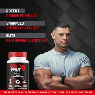 Foto 3 | Cápsulas De Suplemento Vital Prime Para Hombres (paquete De 3), 180 Píldoras - Venta Internacional.