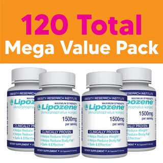 Foto 2 | Suplemento Para Bajar De Peso Lipozene Diet Pills 120 Cápsulas - Venta Internacional.