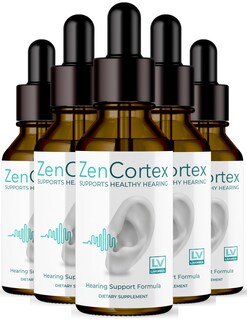 Foto 1 | Drops Zencortex Zen Cortex, 5 Botellas, 150 Días, Para Apoyar La Audición - Venta Internacional.
