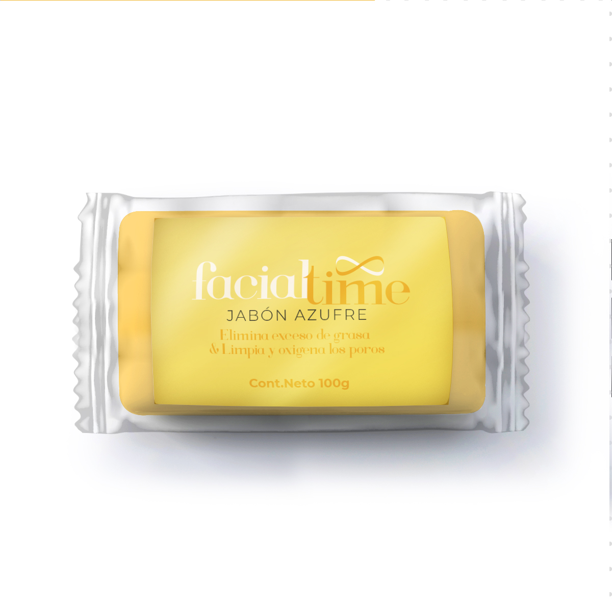 Foto 5 pulgar | Kit Colágeno Biotina y Jabón Azufre 450 g FacialTime