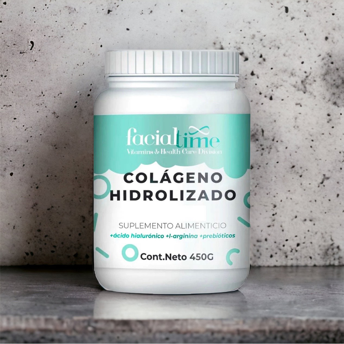 Foto 7 pulgar | Colágeno Hidrolizado Facialtime 2 Botellas de 450 g C/U