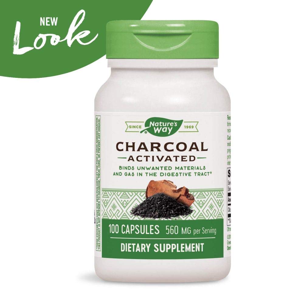 Foto 7 | Suplemento De Carbón Activado Nature's Way 280 Mg 100 Cápsulas X4 - Venta Internacional.