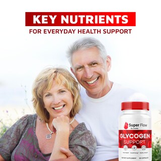 Foto 3 | Super Flow Glucogen Support 90 Cápsulas Durante 3 Meses (paquete De 3) - Venta Internacional.