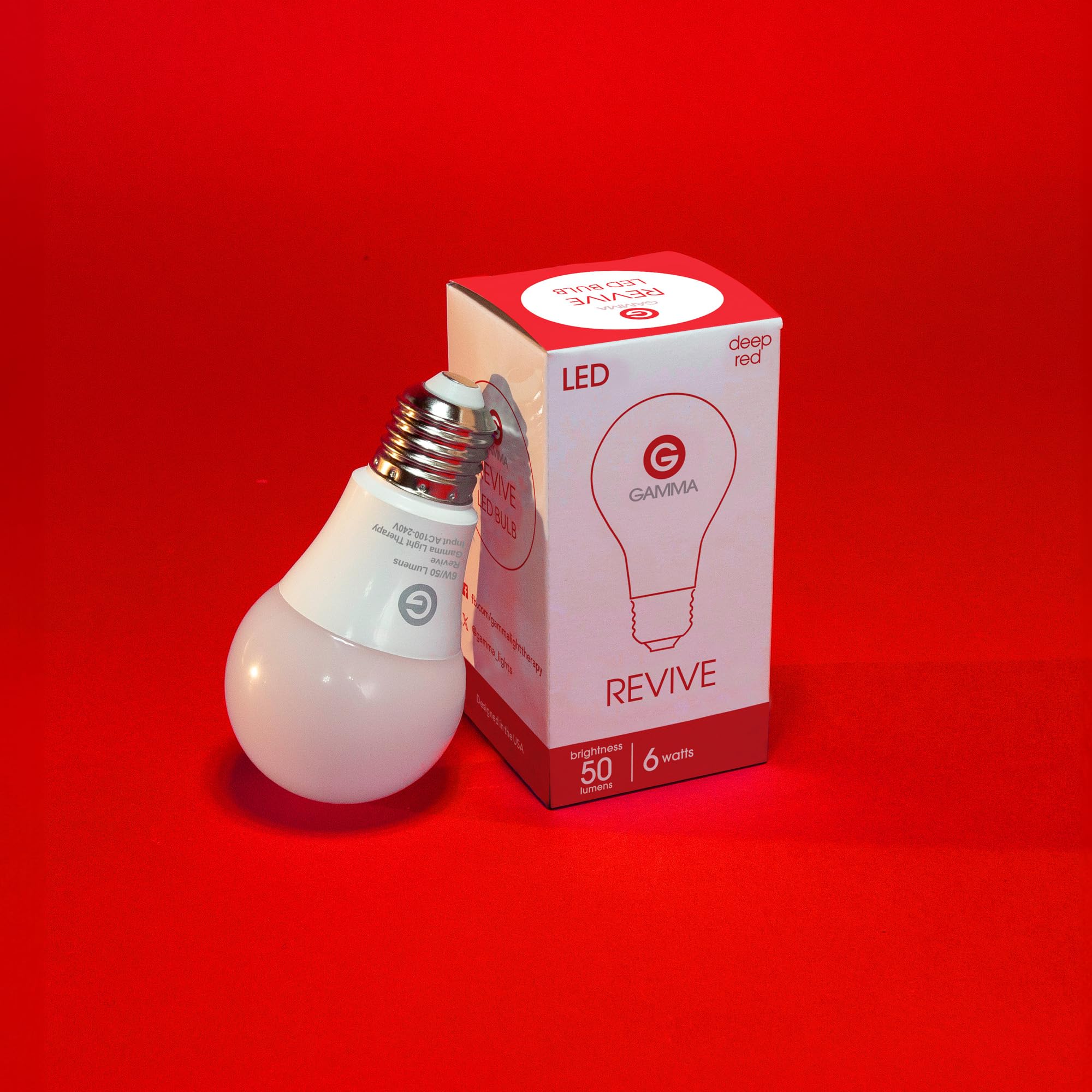 Foto 3 pulgar | Bombilla Gamma Revive 670 Nm Roja Para Terapia Del Sueño - Venta Internacional.