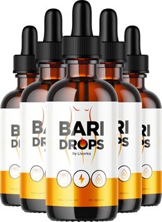Foto 1 | Bari Drops Glp-1, Fórmula Avanzada, 150 Ml, 5 Meses (paquete De 5 Unidades) - Venta Internacional.