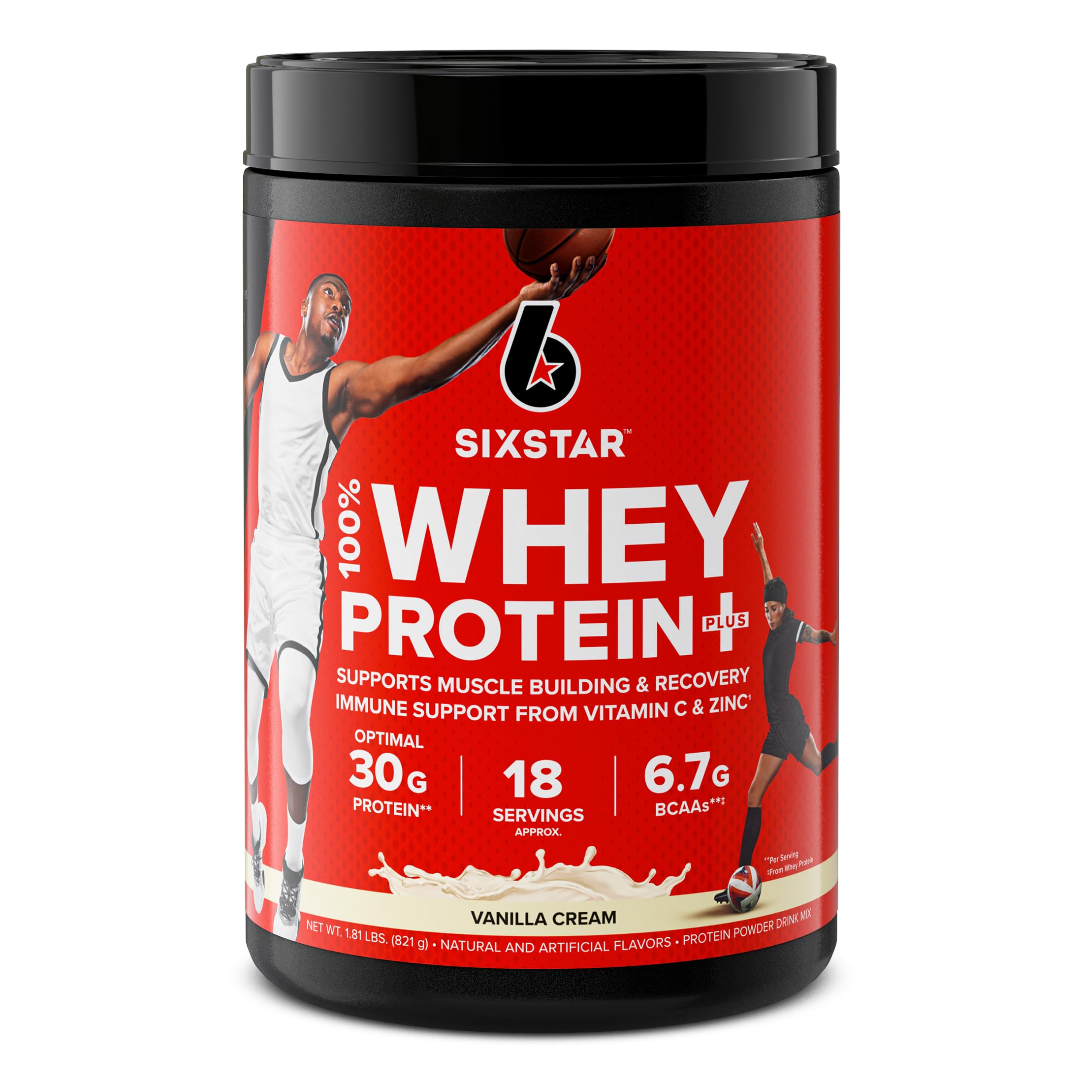 Foto 2 pulgar | Whey Protein Six Star Elite Series 100% Vainilla 816g - Venta Internacional.