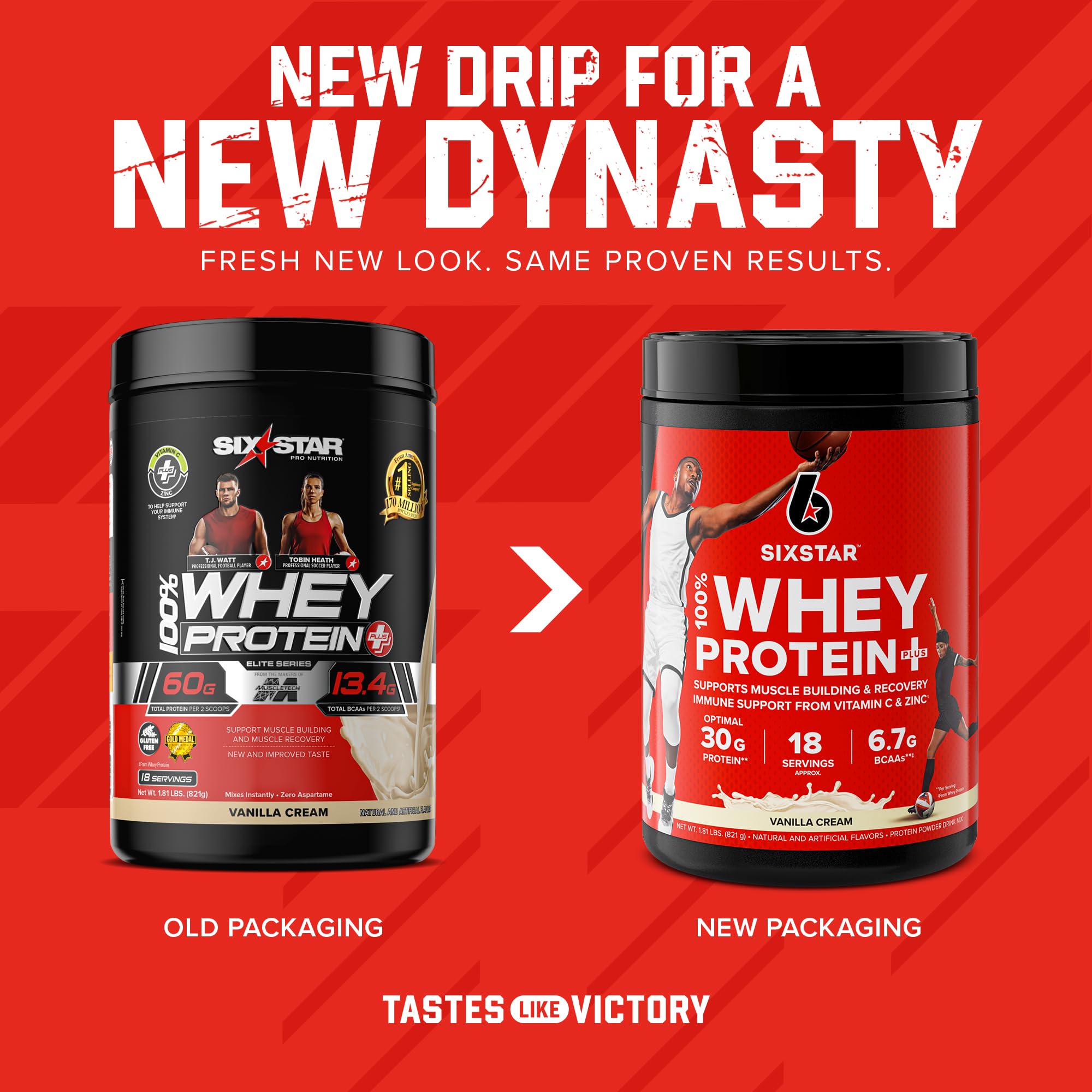 Foto 3 pulgar | Whey Protein Six Star Elite Series 100% Vainilla 816g - Venta Internacional.