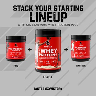 Foto 4 | Whey Protein Six Star Elite Series 100% Vainilla 816g - Venta Internacional.