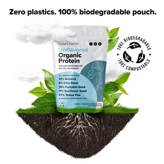 Foto 7 | Complemento De Proteína En Polvo Orgánico Sin Sabor, Vegano, 450 G - Venta Internacional.