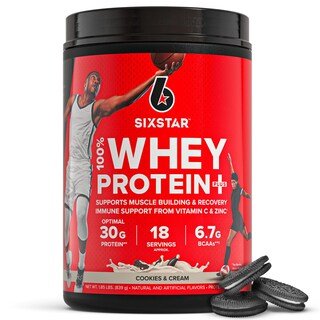 Foto 1 | Proteína En Polvo Six Star Whey Plus, Galletas Y Crema 816 G - Venta Internacional.