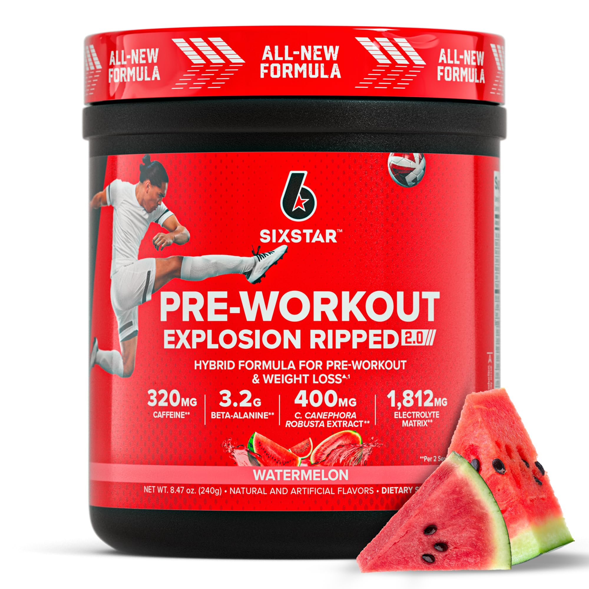 Foto 2 pulgar | Suplemento Previo Al Entrenamiento Six Star Pre-workout Explosion Watermelon - Venta Internacional.