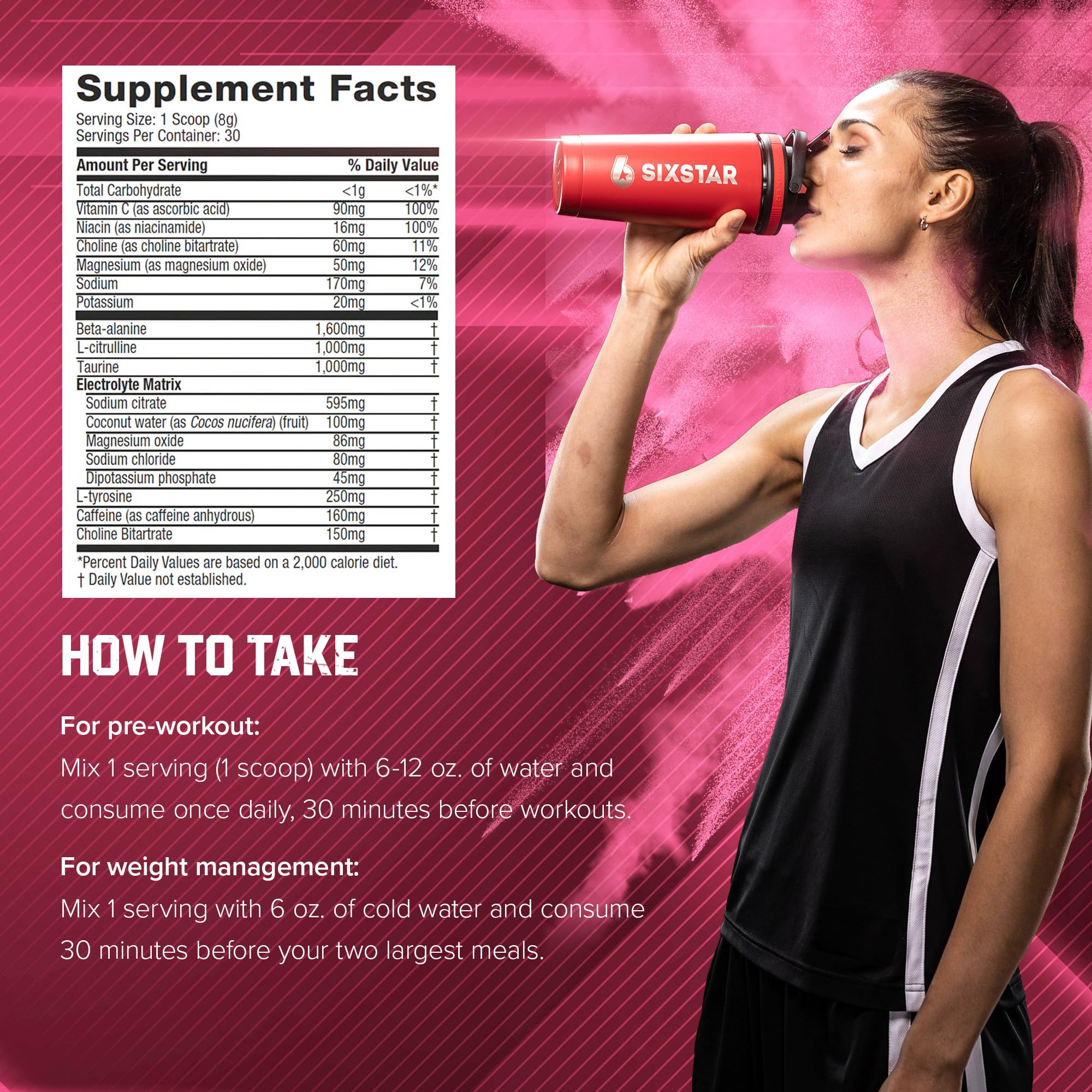 Foto 6 pulgar | Suplemento Previo Al Entrenamiento Six Star Pre-workout Explosion Watermelon - Venta Internacional.