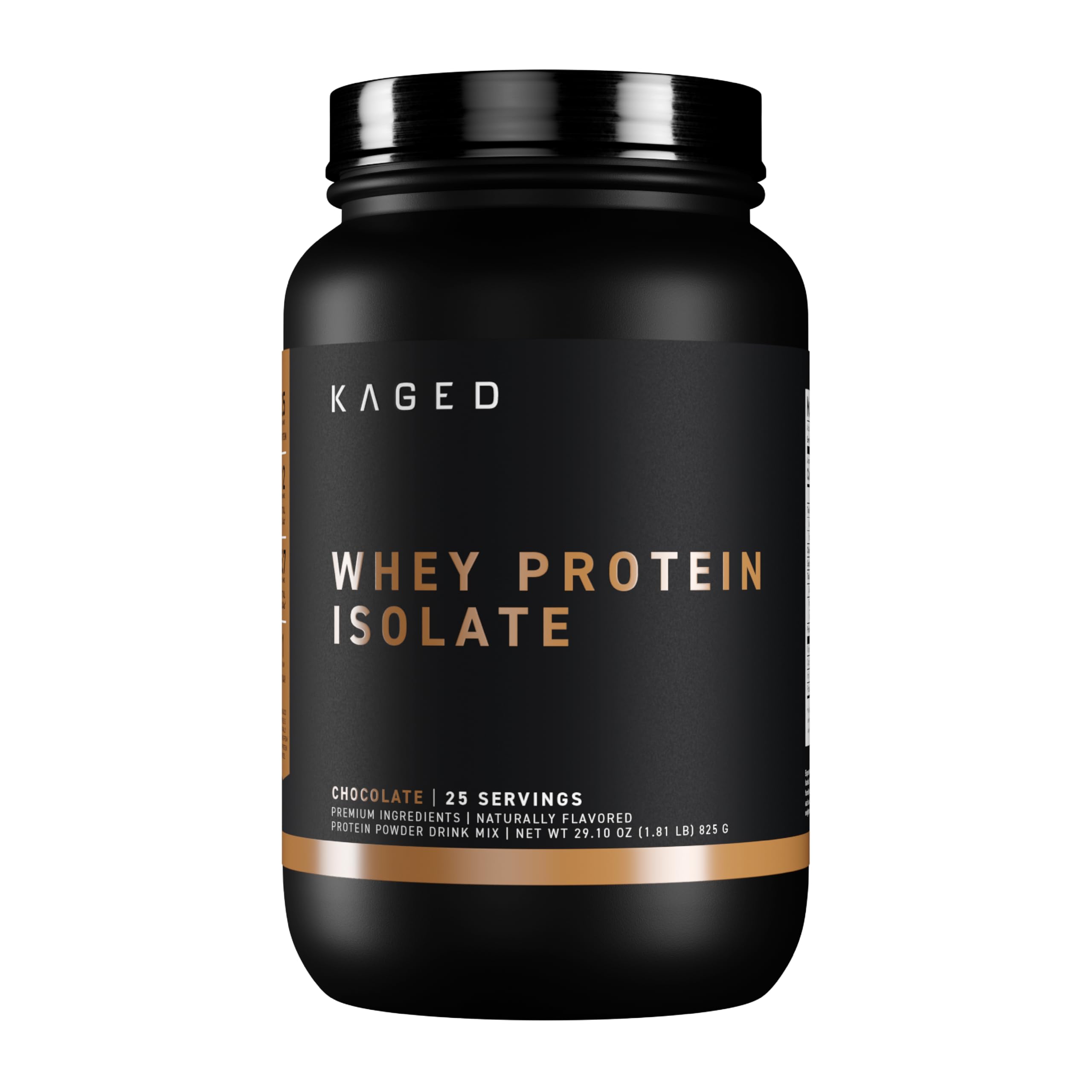 Foto 2 pulgar | Proteína En Polvo Kaged Whey Isolate Con Sabor A Chocolate, 2 Libras - Venta Internacional.
