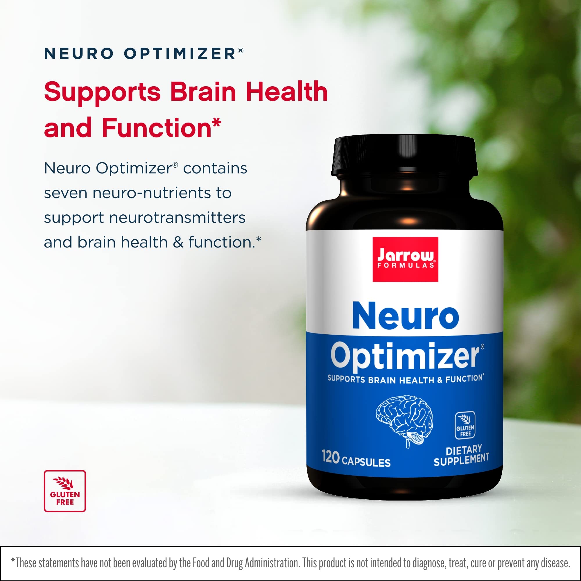 Foto 4 pulgar | Suplemento Jarrow Formulas Neuro Optimizer 120 Cápsulas X 2 - Venta Internacional.