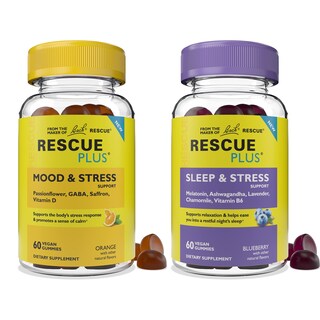 Foto 1 | Suplemento Bach Rescue Plus Gummy Day & Night 2 X 60 Unidades - Venta Internacional.