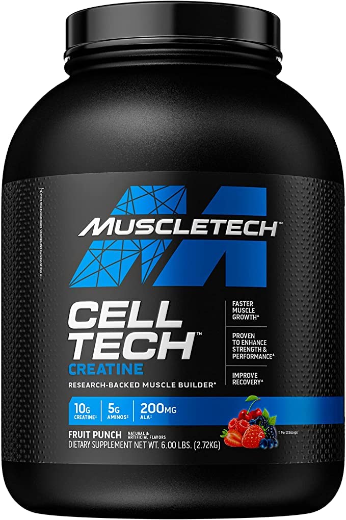 Foto 2 pulgar | Suplemento Muscletech Cell-tech Fruit Punch Con Monohidrato De Creatina - Venta Internacional.