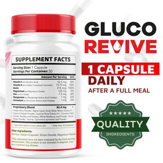 Foto 3 | Cápsulas Gluco Revive 150 Cápsulas Totalmente Naturales (paquete De 5) - Venta Internacional.