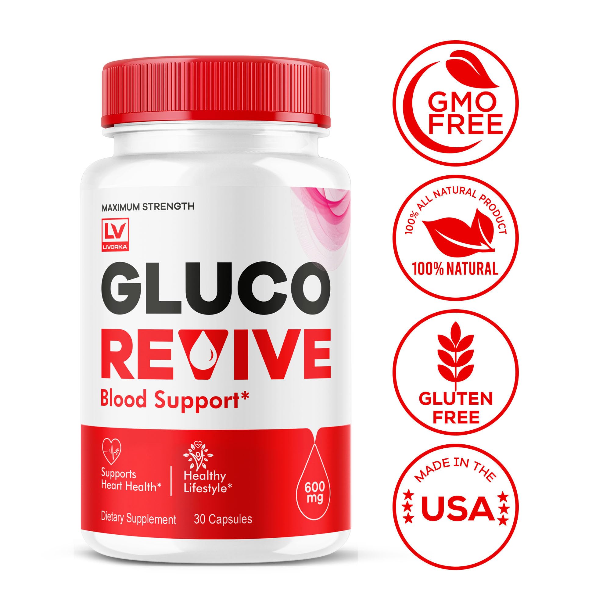 Foto 5 pulgar | Cápsulas Gluco Revive 150 Cápsulas Totalmente Naturales (paquete De 5) - Venta Internacional.