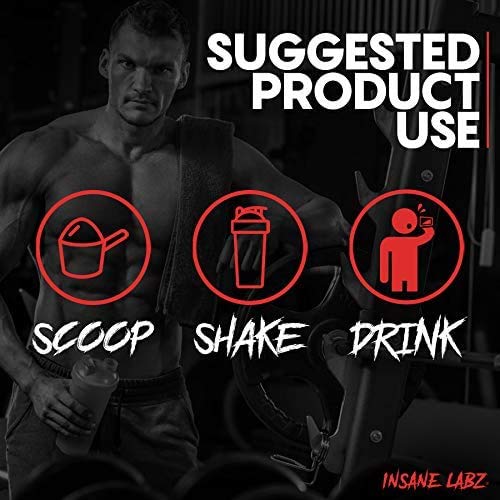 Foto 5 pulgar | Polvo Para Antes Del Entrenamiento, Insane Labz Psychotic Test, 30 Porciones - Venta Internacional.