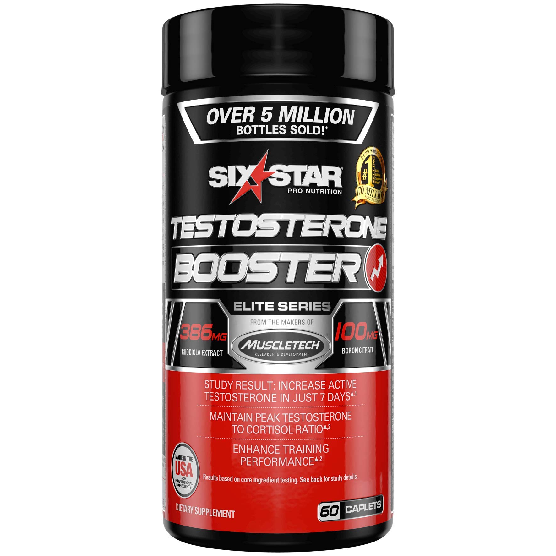Foto 2 pulgar | Testosterone Booster Six Star Pro Nutrition Test 60 Píldoras - Venta Internacional.