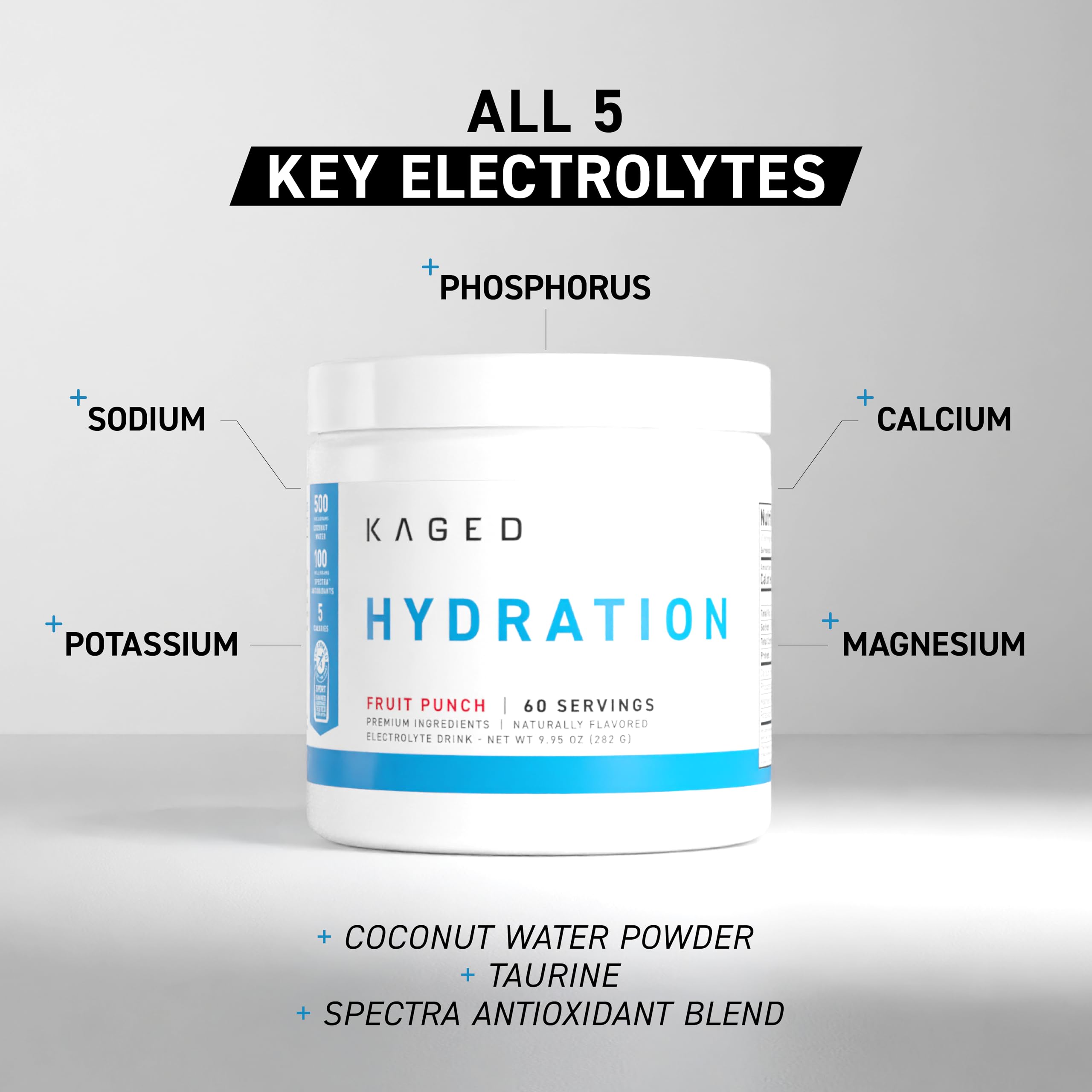 Foto 5 pulgar | Polvo De Hidratación Electrolítica Kaged Muscle Hydra-charge - Venta Internacional.