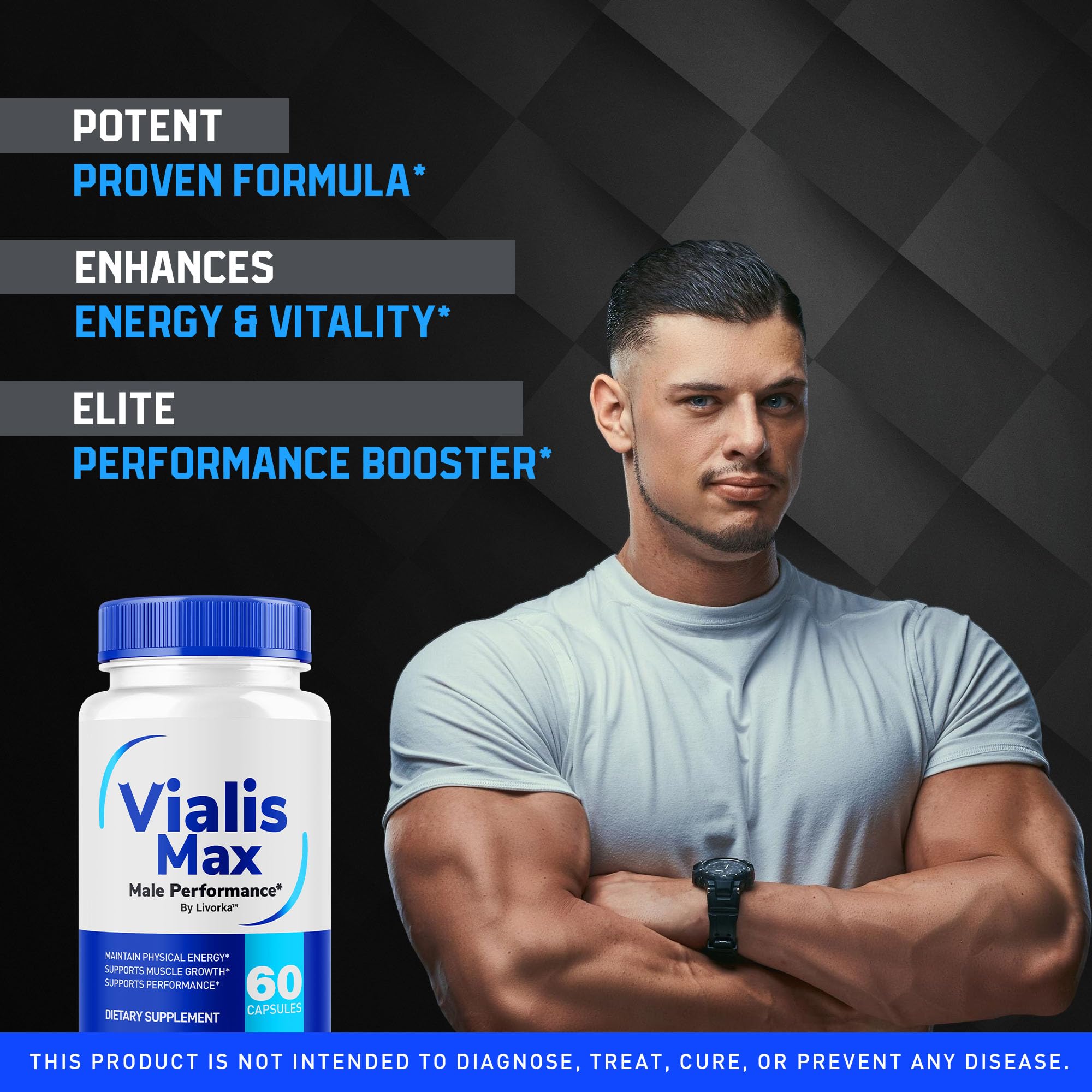 Foto 4 pulgar | Píldoras Vialis Max Para Hombres (paquete De 5) 300 Cápsulas Durante 5 Meses - Venta Internacional.
