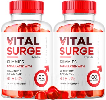 Foto 1 | Suplemento Gummies Vital Surge Para Hombre, Paquete De 2, 120 Gomitas - Venta Internacional.