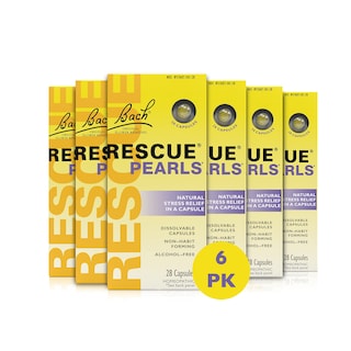 Foto 1 | Suplemento Para Aliviar El Estrés Natural Rescue Pearls Bach, 6 X 28 Unidades - Venta Internacional.