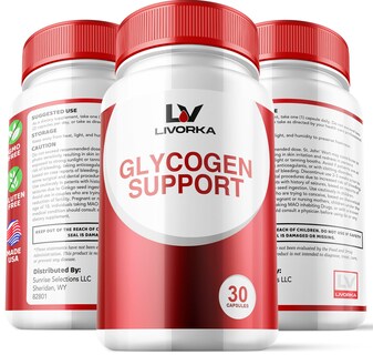 Foto 7 | Suplemento Livorka Glucogen Support Advanced Formula 60 Cápsulas - Venta Internacional.