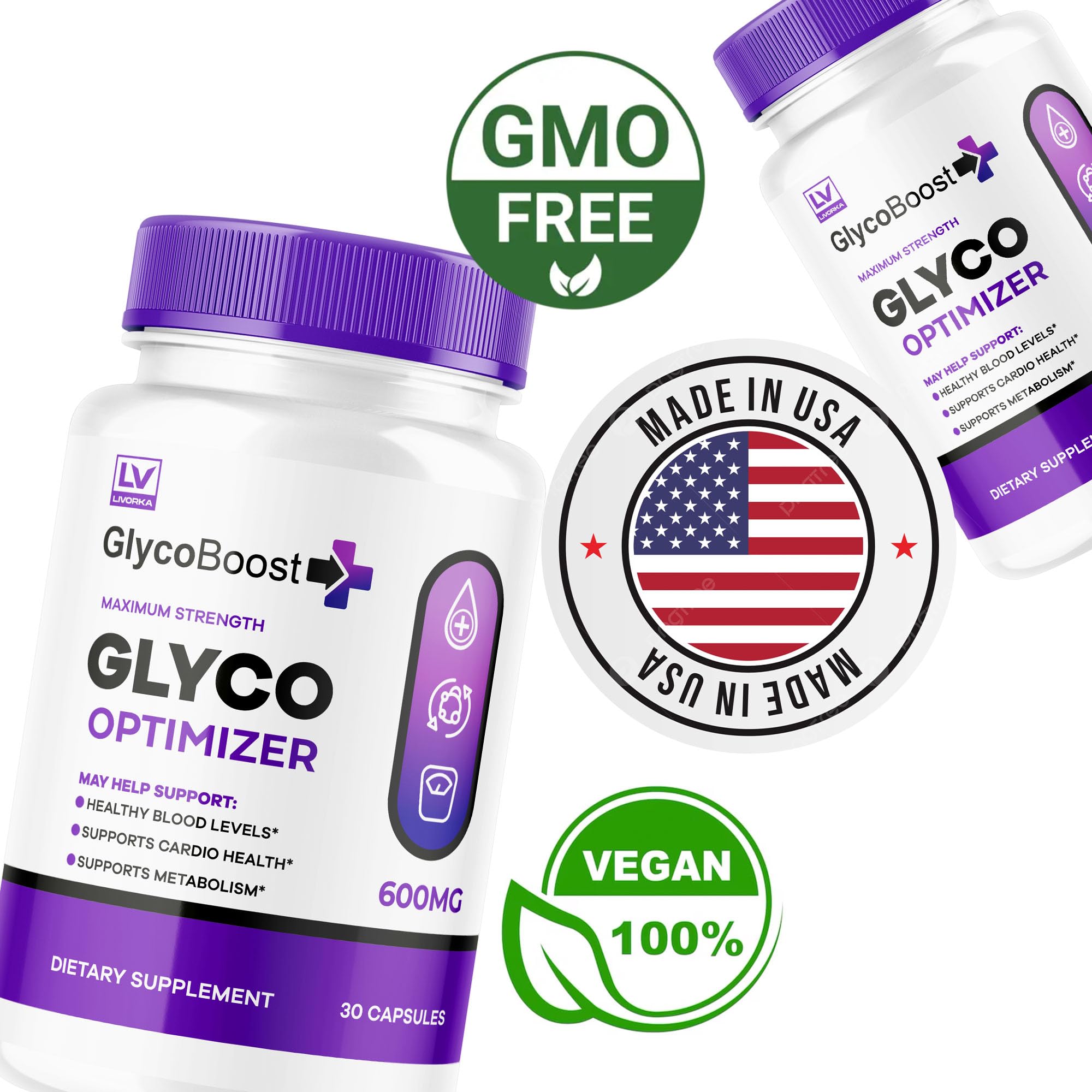 Foto 6 pulgar | Suplemento Livorka Glycoboost Glyco Support 2024 60 Cápsulas - Venta Internacional.