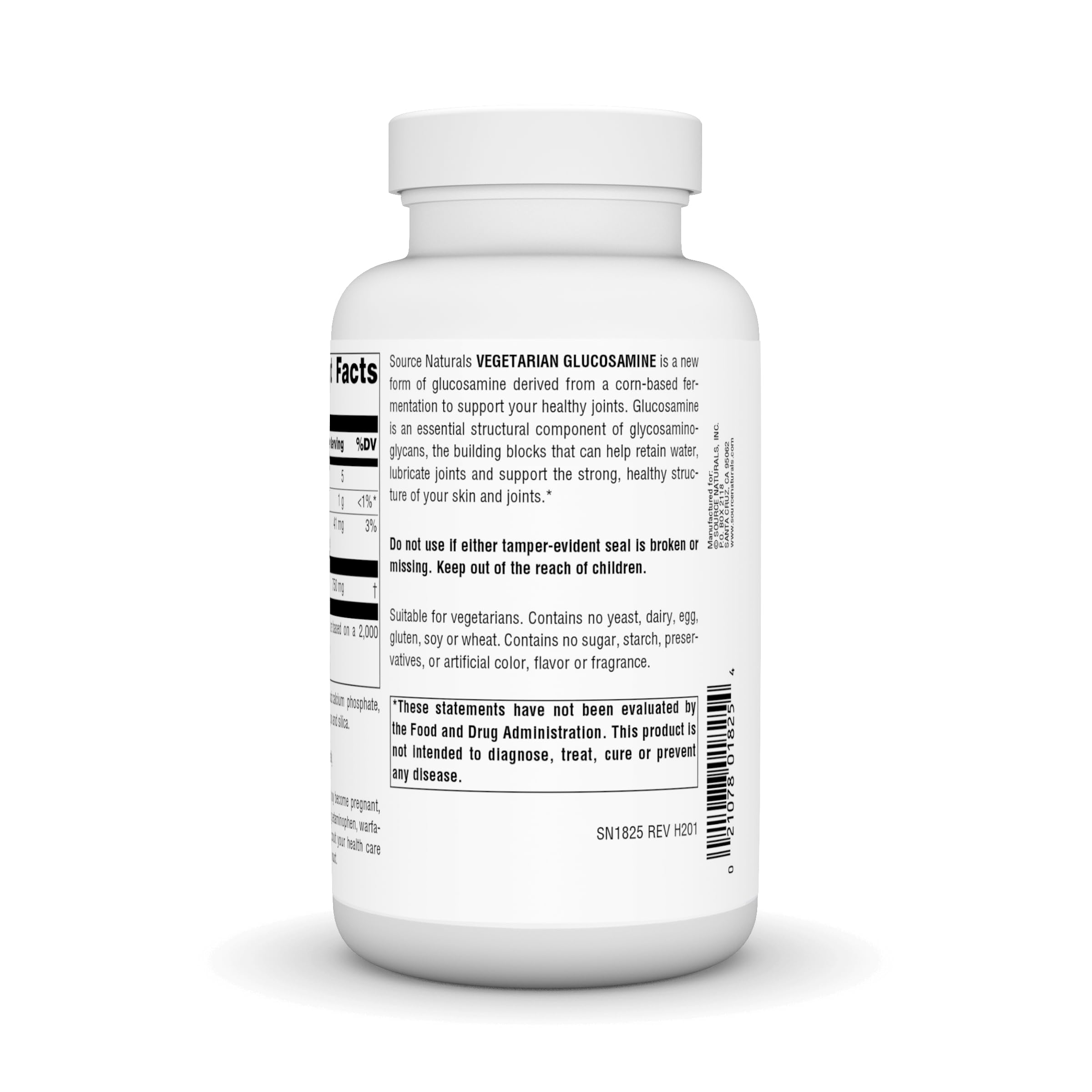 Foto 4 pulgar | Glucosamina Vegetariana Supplement Source Naturals 750 Mg - Venta Internacional.