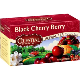 Foto 1 | Tea Celestial Seasonings Black Cherry Berry 20 Bolsitas - Venta Internacional.
