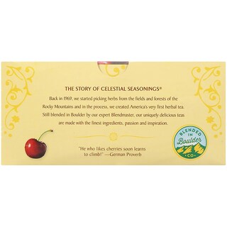 Foto 3 | Tea Celestial Seasonings Black Cherry Berry 20 Bolsitas - Venta Internacional.