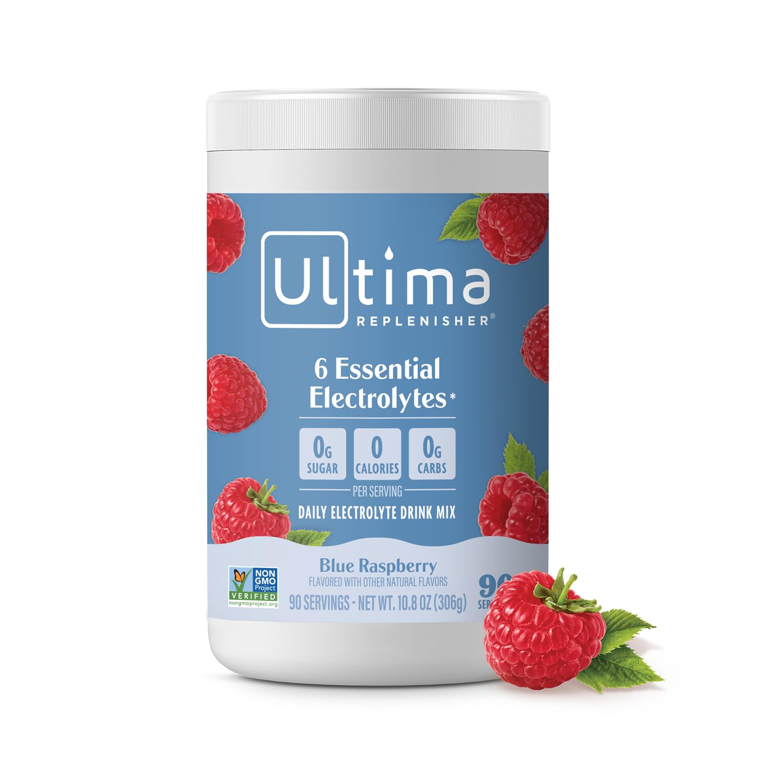 Foto 2 pulgar | Bebida Hidratante Ultima Replenisher Blue Raspberry 90s - Venta Internacional.