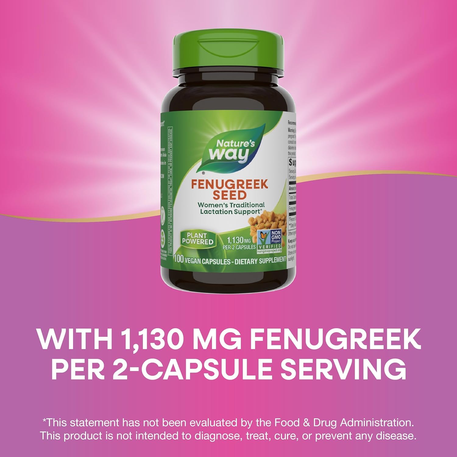Foto 4 pulgar | Suplemento Nature's Way Con Semillas De Fenogreco 610 Mg 100 Cápsulas - Venta Internacional.