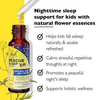 Foto 2 | Paquete De Ayuda Para Dormir Rescue Nighttime Con Bach Sleep Kids - Venta Internacional.